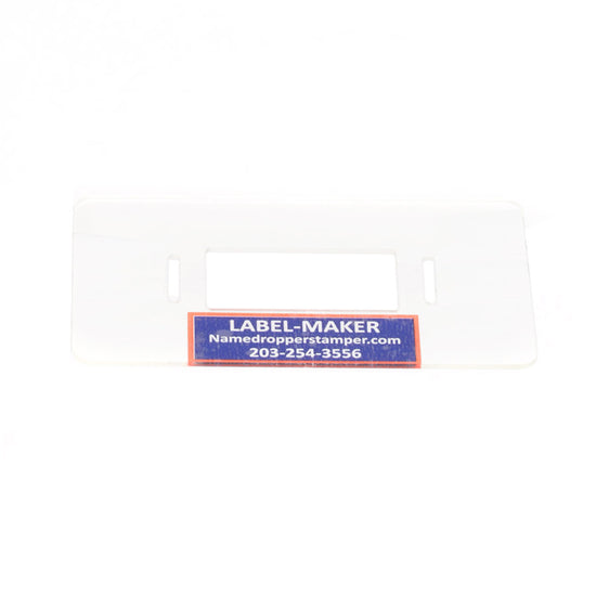 PLACE-HOLDER & LABEL-MAKER COMBO TOOL - Name-Dropper Stamp & Laundry Marker